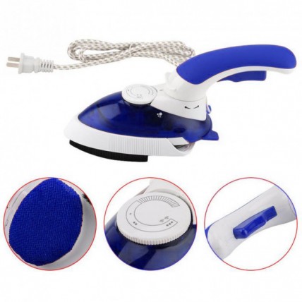 Отпариватель Mini Steam Iron HT-558B. Колір синій - Купити