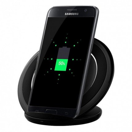 Швидке бездротове заряджання для телефону FAST CHARGE WIRELESS S7 бездротове зарядне. Колір: чорний - Купити