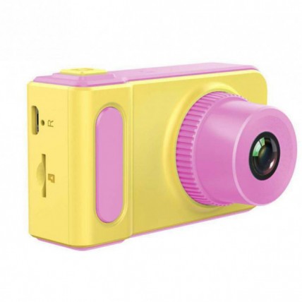 Дитячий цифровий фотоапарат Smart Kids Camera V7 baby T1. Колір рожевий - Купити