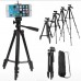 Штатив для телефону та фотоапарата Tripod 3120 PRO портативний трипод 0,35-1.02м висота. Колір: чорний - Купити