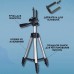 Штатив для телефону та фотоапарата Tripod 3110 PRO портативний трипод 0,35-1.02м висота. Колір: срібний - Купити