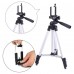 Штатив для телефону та фотоапарата Tripod 3110 PRO портативний трипод 0,35-1.02м висота. Колір: срібний - Купити