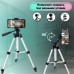 Штатив для телефону та фотоапарата Tripod 3110 PRO портативний трипод 0,35-1.02м висота. Колір: срібний - Купити