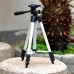 Штатив для телефону та фотоапарата Tripod 3110 PRO портативний трипод 0,35-1.02м висота. Колір: срібний - Купити