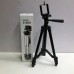 Штатив для телефону та фотоапарата Tripod 3120 PRO портативний трипод 0,35-1.02м висота. Колір: чорний - Купити