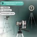 Штатив для телефону та фотоапарата Tripod 3110 PRO портативний трипод 0,35-1.02м висота. Колір: срібний - Купити