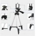 Штатив для телефону та фотоапарата Tripod 3110 PRO портативний трипод 0,35-1.02м висота. Колір: срібний - Купити