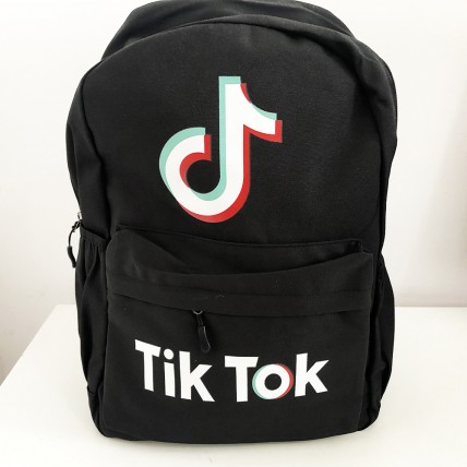 Рюкзак молодіжний Тік ток TikTok. Колір чорний - Купити