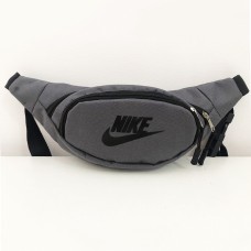 Бананка брендова тканинна Nike. Сірий колір. Модель: 65685