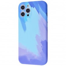 Чехол для Apple Iphone 12 Pro Max голубой градиент