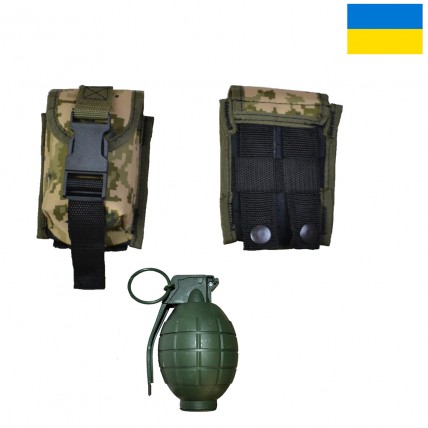 Підсумок під гранату з кордури піксель MOLLE для гранати тактичний - Купити