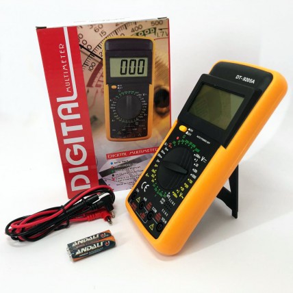 Мультиметр цифровий тестер Digital Multimeter DT9205A зі звуком, для автомобіля, гарний мультиметр - Купити