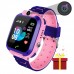 Дитячий Смарт Годинник Smart Baby Watch Q12 SIM /Bluetooth /LBS/GPS. Колір: рожевий - Купити