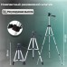 Штатив для телефону та фотоапарата Tripod 3110 PRO портативний трипод 0,35-1.02м висота. Колір: срібний - Купити