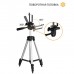 Штатив для телефону та фотоапарата Tripod 3110 PRO портативний трипод 0,35-1.02м висота. Колір: срібний - Купити