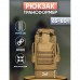 Армійський рюкзак тактичний 70 л Водонепроникний туристичний рюкзак. Колір: койот - Купити