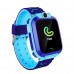 Дитячий Смарт Годинник Smart Baby Watch Q12 SIM /Bluetooth /LBS/GPS. Колір: блакитний - Купити