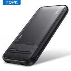TOPK I1016 Power Bank 10000mAh Portable Charger PowerBank
