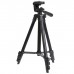 Штатив для телефону та фотоапарата Tripod 3120 PRO портативний трипод 0,35-1.02м висота. Колір: чорний - Купити