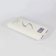 Портативне мобільне заряджання Power Bank 30000/9600mAh UKC, Умб зарядне power bank. Колір: білий