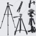 Штатив для телефону та фотоапарата Tripod 3120 PRO портативний трипод 0,35-1.02м висота. Колір: чорний - Купити