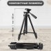 Штатив для телефону та фотоапарата Tripod 3120 PRO портативний трипод 0,35-1.02м висота. Колір: чорний - Купити