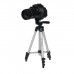 Штатив для телефону та фотоапарата Tripod 3110 PRO портативний трипод 0,35-1.02м висота. Колір: срібний - Купити