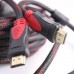 Кабель HDMI - HDMI 10m посилений в обмотці 10м шнур - Купити