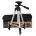 Штатив для телефону та фотоапарата Tripod 3110 PRO портативний трипод 0,35-1.02м висота. Колір: срібний - Купити