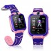 Дитячий Смарт Годинник Smart Baby Watch Q12 SIM /Bluetooth /LBS/GPS. Колір: рожевий - Купити