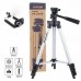 Штатив для телефону та фотоапарата Tripod 3110 PRO портативний трипод 0,35-1.02м висота. Колір: срібний - Купити