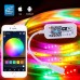 Світлодіодна стрічка SMD 5050 RGB LED 5 м IP65 з пультом та блоком живлення USB, 5м, Стрічка світлодіодна 5050 - Купити