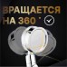 Душова турболейка високого тиску, водозберігаюча насадка для душу з вентилятором з унікальним малюнком води. Колір: золотий - Купити