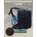 Тактичний рюкзак Tactic 1000D для військових, полювання, риболовлі, туристичних походів, скелелазіння, подорожей та спорту. Колір: чорний - Купити